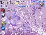 8100 Blackberry ZEN Theme: Lush Lavendar