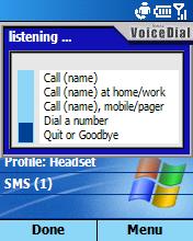 Fonix VoiceDial 2.1 (English), SP2003