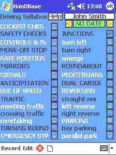 U K Driving Syllabus