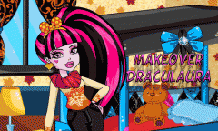 Makeover Draculaura monster and rooms