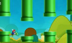 Mario And Yoshi Flappy Adventures