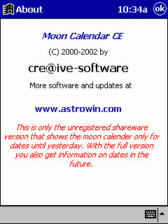 Moon Calendar CE (MIPS)