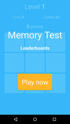 Memory Test - Brain Games Training