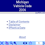 Michigan Vehicle Code 2004 PPC