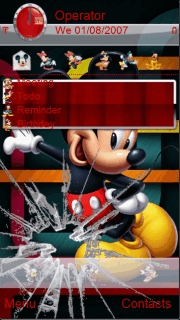 Mickey Broken ScreeN