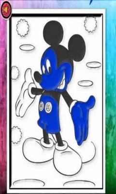 Mickey Mouse Coloring Game