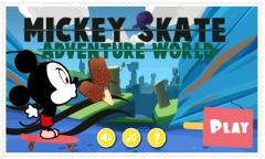 Mickey Skater Game
