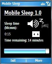 Mobile Sleep for SP