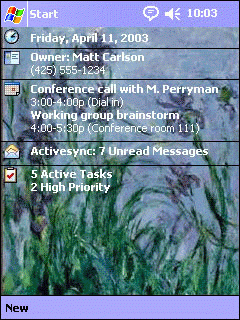 Claude Monet Today Themes Pack 1