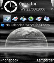 Moonset Theme + Flash Lite Screensaver