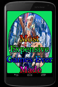 Most Expensive Games Ever Made