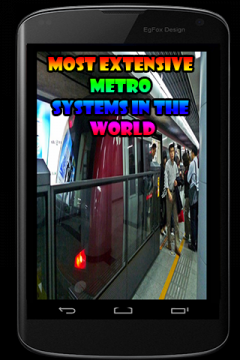 Most Extensive Metro Systems In The World