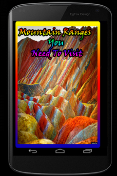 Mountain Ranges You Need To Visit