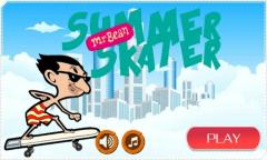 Mr Bean Skater Game