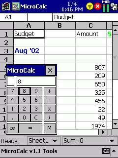 MicroCalc Standard