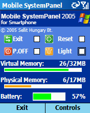 Mobile SystemPanel 2005 for SP