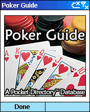 Poker Guide Pocket Directory Smartphone Database