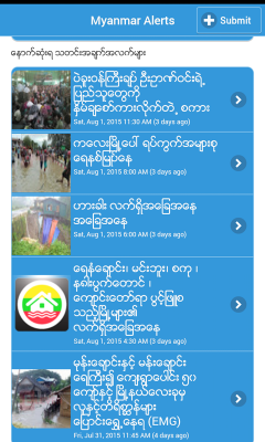 Myanmar Alerts