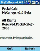 PocketCafe MyCallogs