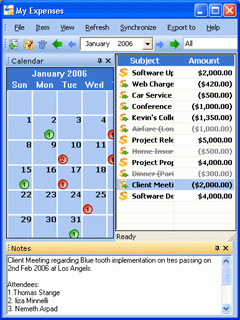 My Expenses + Desktop Edition
