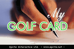 My Golf Card