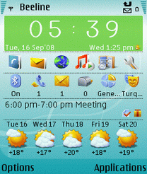 Handy Shell + Handy Weather for S60