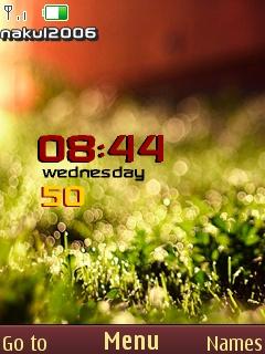 Nature Clock Theme