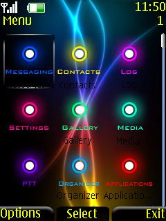 Neon Dot Icons