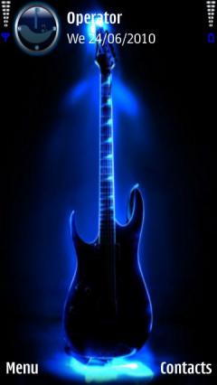 Neon Guitar