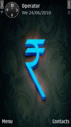 Neon Rupee