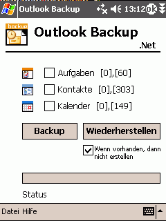 Kai's Outlook Backup .Net