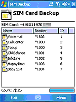 Kai's  SIM Backup.Net