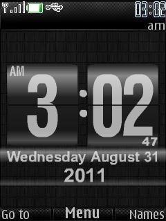 New Icons Clock
