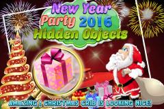 New Year 2016 Hidden Objects