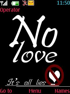 No Love