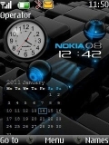 nokia clock by 493