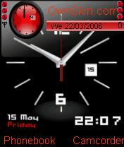Nokia Clock Red