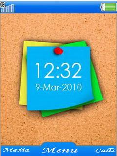 Note Clock
