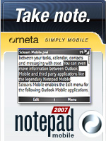 Notepad Mobile 2007
