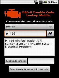 OBD2 Trouble Code Lookup