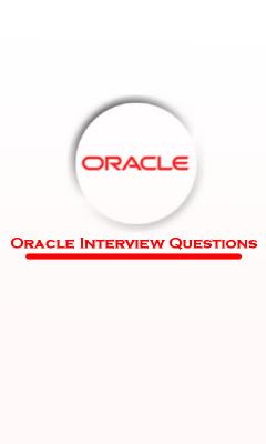 Oracle Interview Q_A