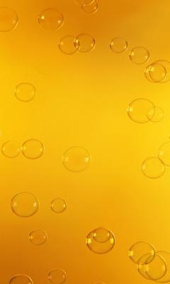 Orange Bubbles Live Wallpaper