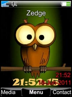 Owl Clock