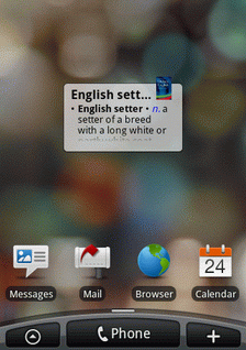 Talking Concise Oxford English dictionary for Android
