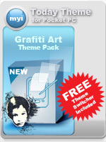 myi Today Theme - Grafiti Art Theme Pack with FREE THEME SWITCHE