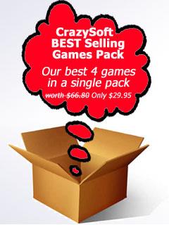 Crazysoft Best Selling Games Pack for Smartphones