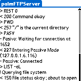 palmFTPServer