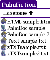 PalmFiction Font Convertor (PFFC)