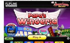 Papa's Wingeria game