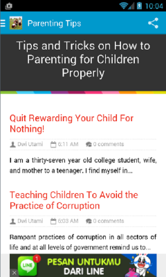 Parenting Tips and Tricks